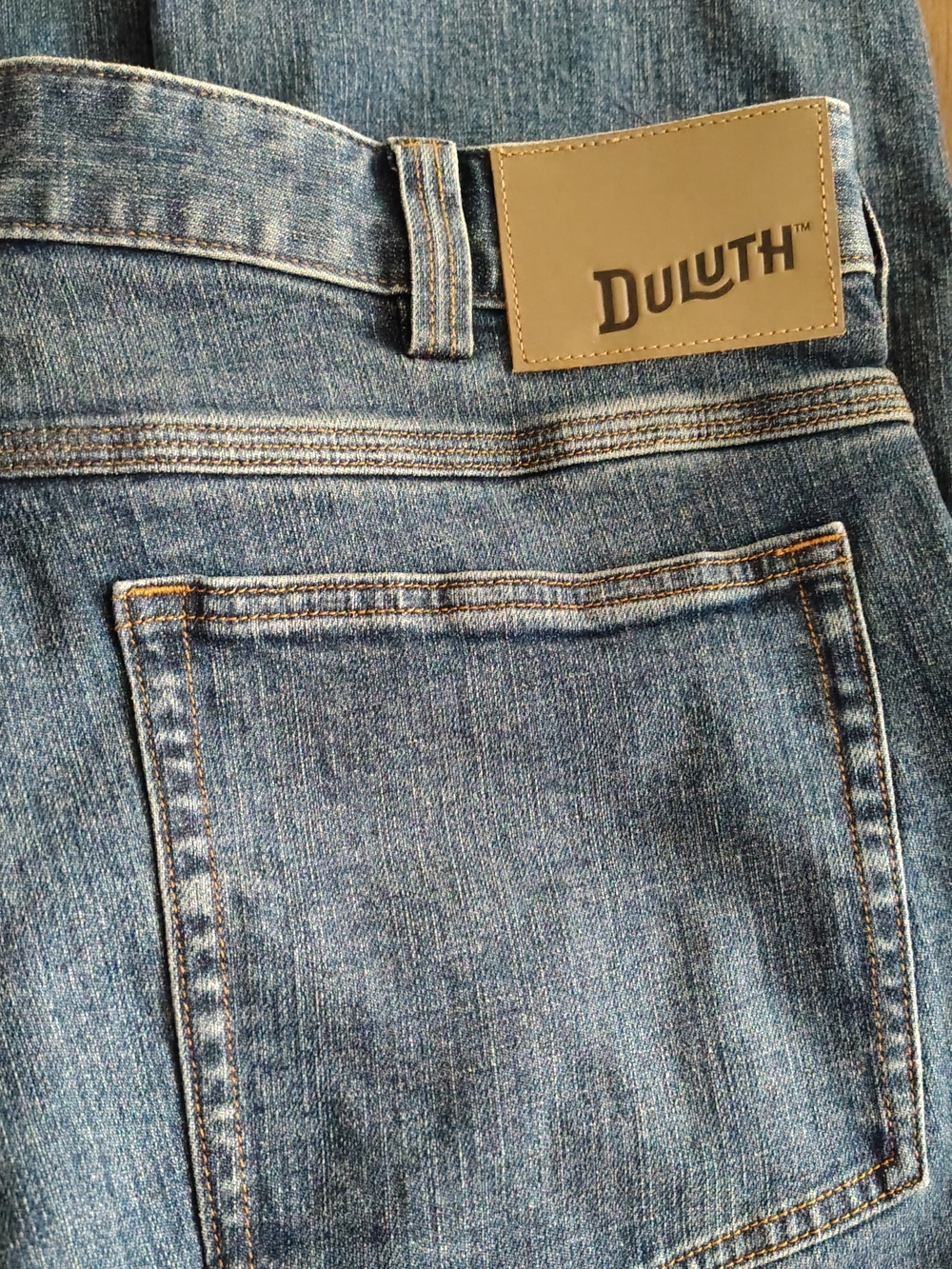 Duluth Trading Co Men’s Blue Relaxed Jeans 36/36 Duluthflex Ballroom